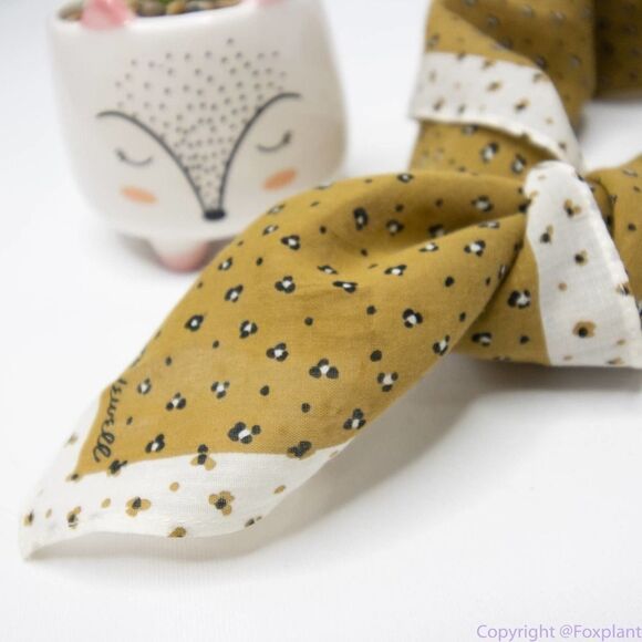 Madewell Mustard and White Scarf - Picture 10 of 14